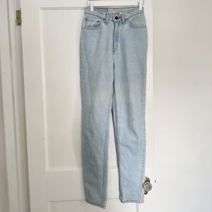 Vintage Rare Levi’s 512 Slim Fit 26x34 Size 7 Long / 26 x 34” Made in Canada